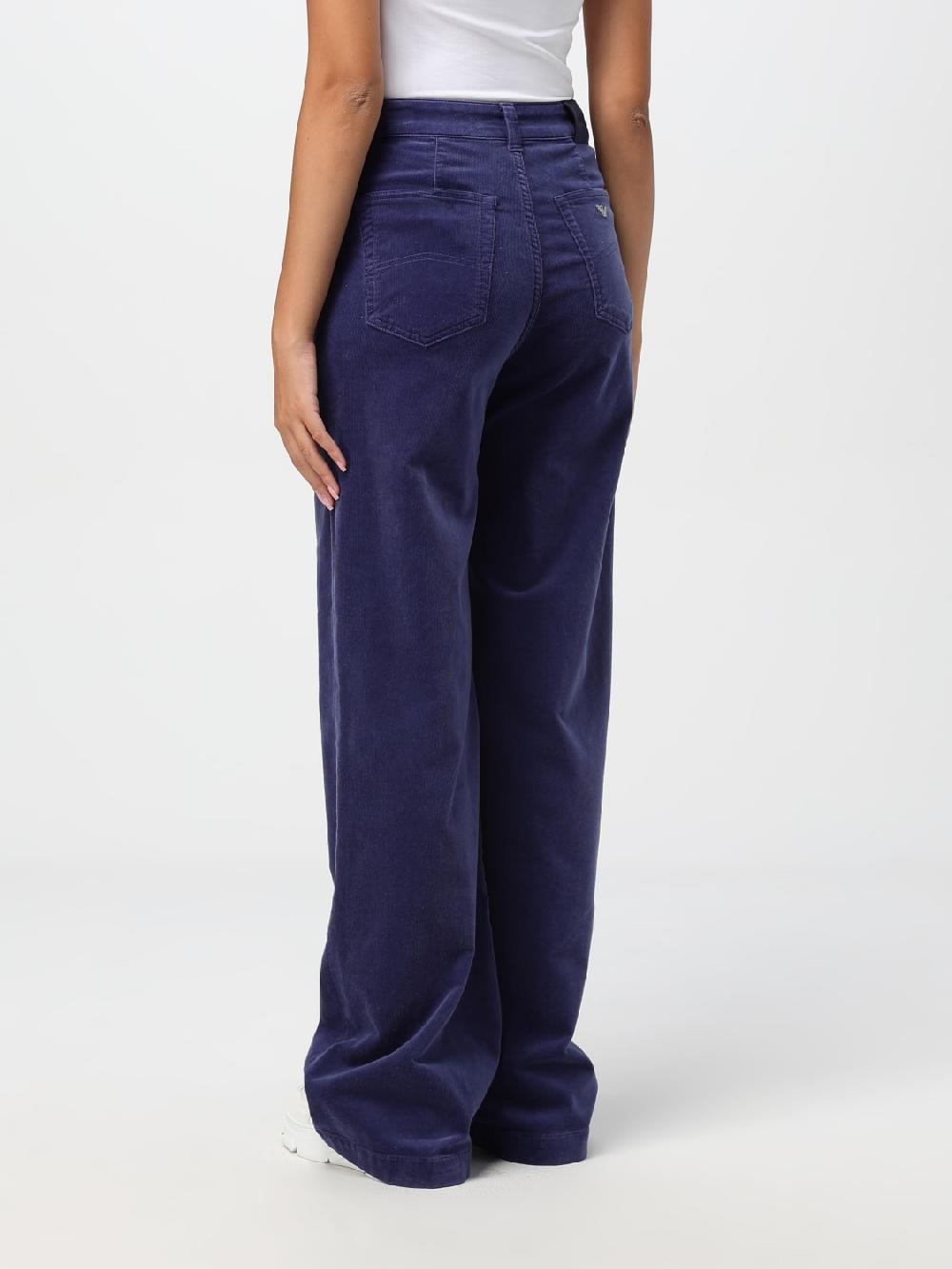 Giglio Pantalone Emporio Armani In Velluto