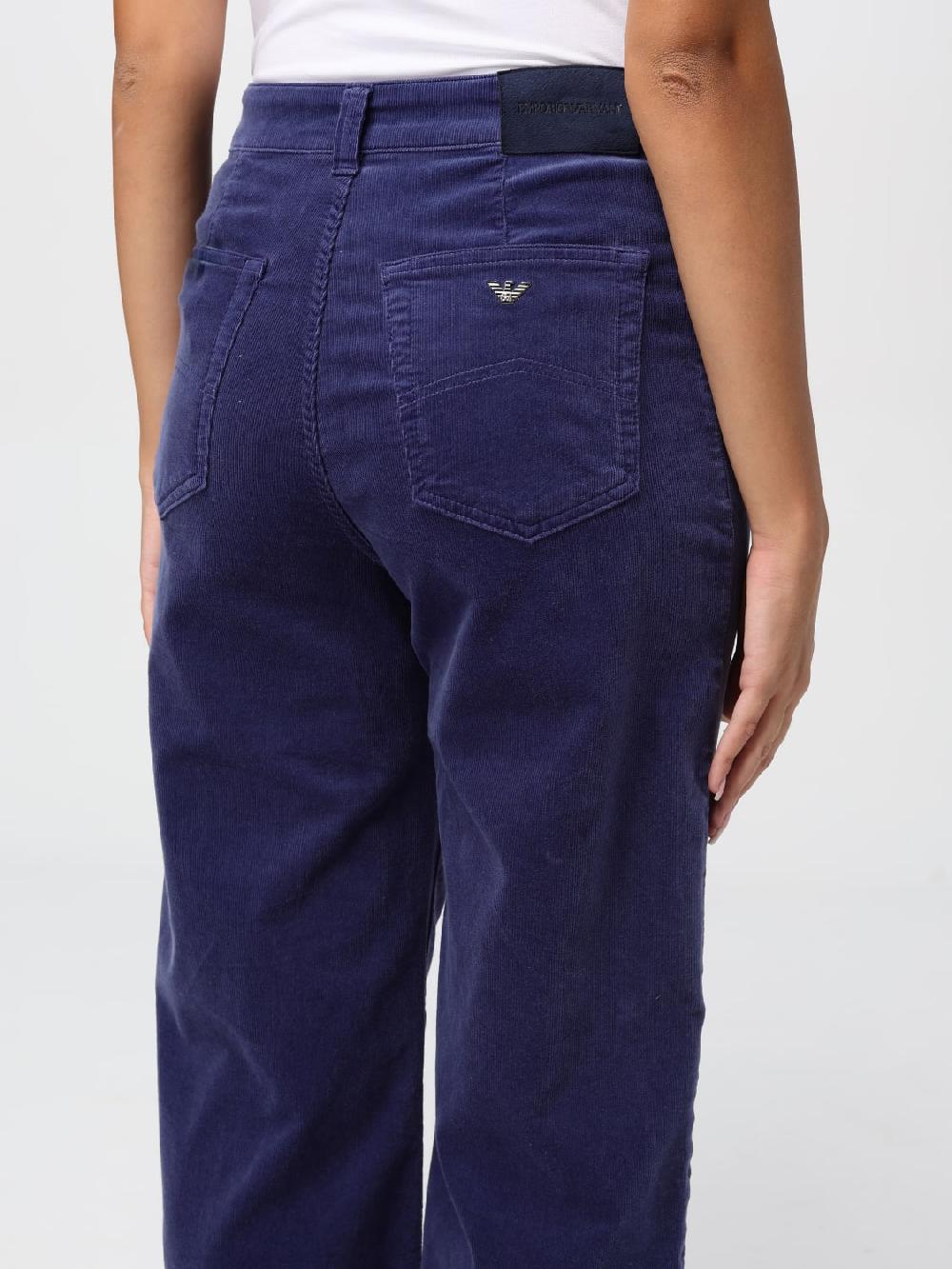 Giglio Pantalone Emporio Armani In Velluto
