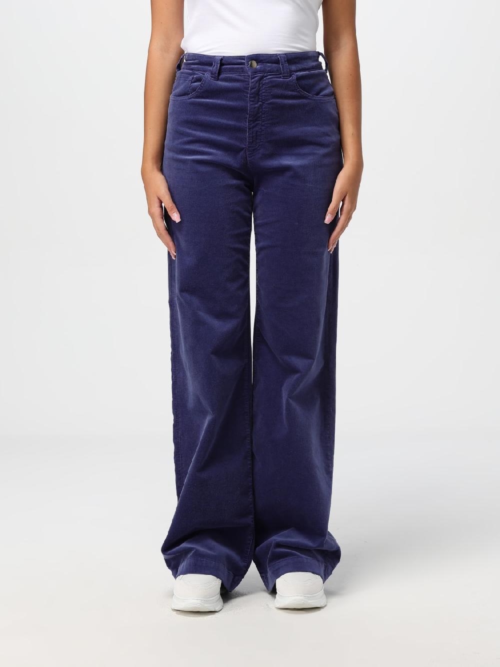 Giglio Pantalone Emporio Armani in velluto