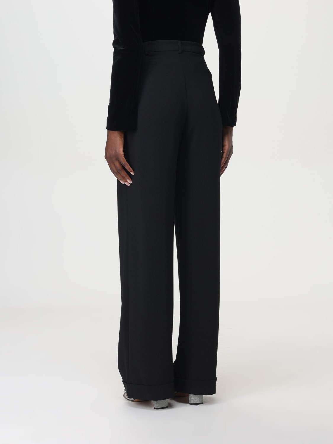 Giglio Pantalone Emporio Armani In Viscosa