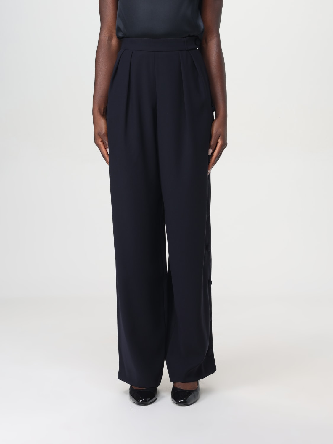 Giglio Pantalone Emporio Armani in viscosa