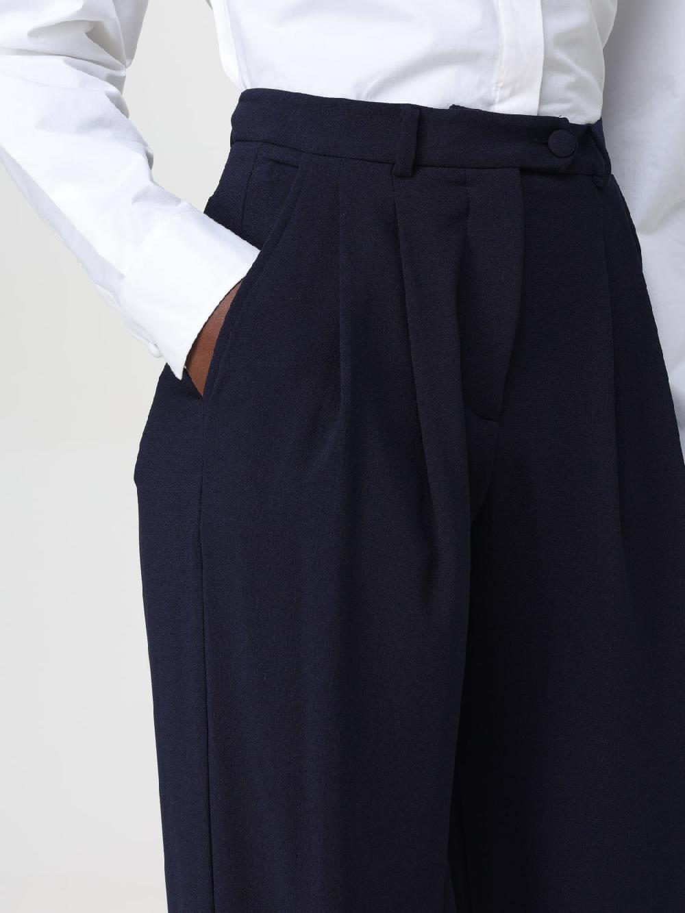 Giglio Pantalone Emporio Armani In Viscosa