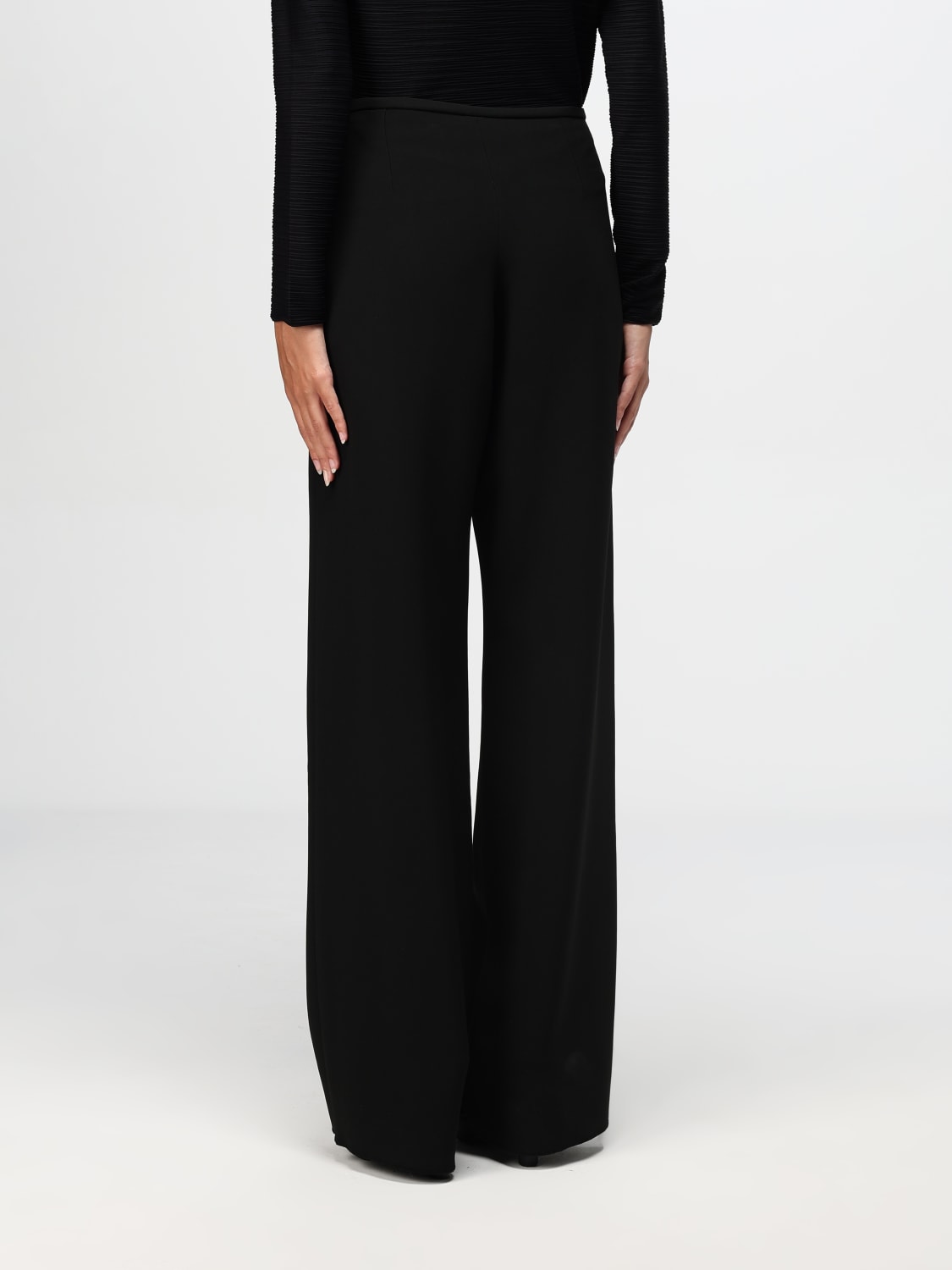 Giglio Pantalone Emporio Armani In Viscosa