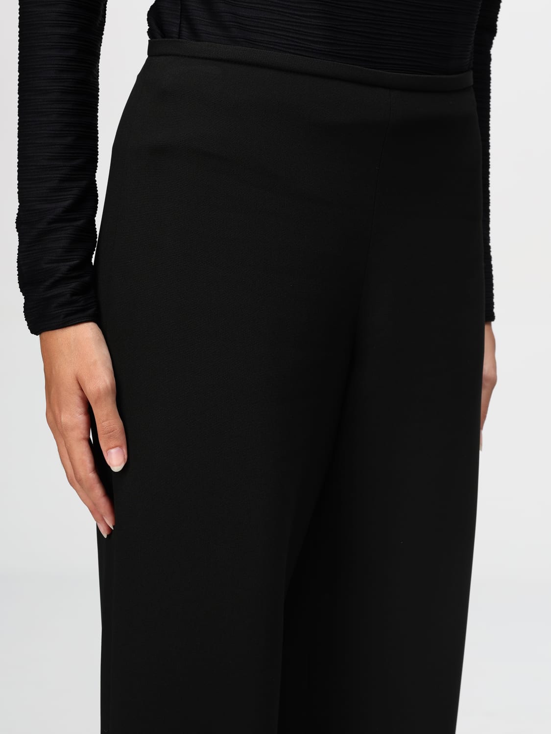 Giglio Pantalone Emporio Armani In Viscosa