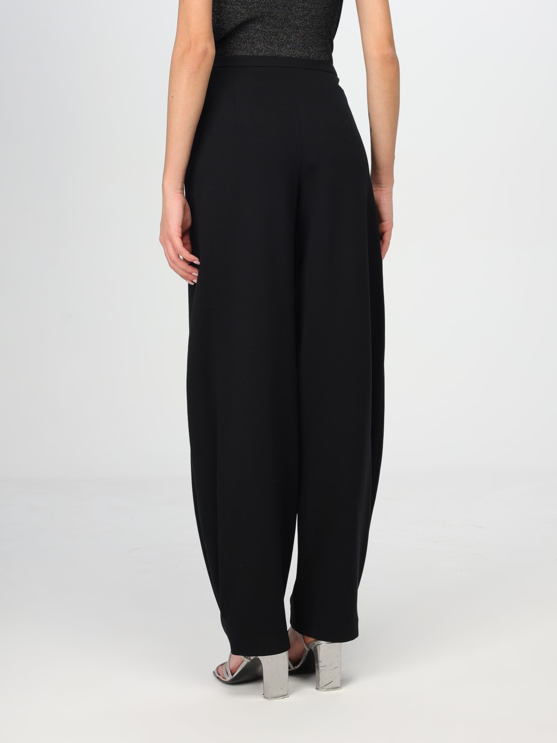 Giglio Pantalone Emporio Armani In Viscosa