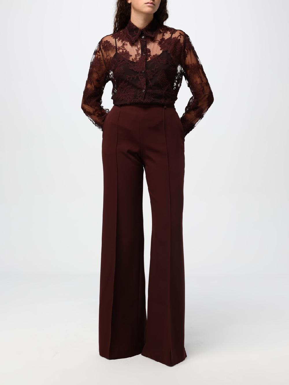 Giglio Pantalone Ermanno Scervino In Viscosa