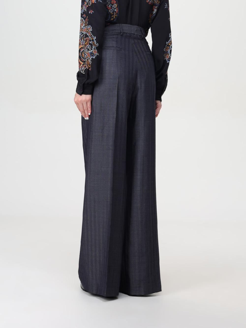 Giglio Pantalone Etro In Lana