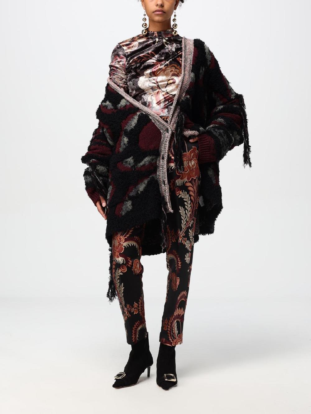 Giglio Pantalone Etro In Misto Cotone Stampato