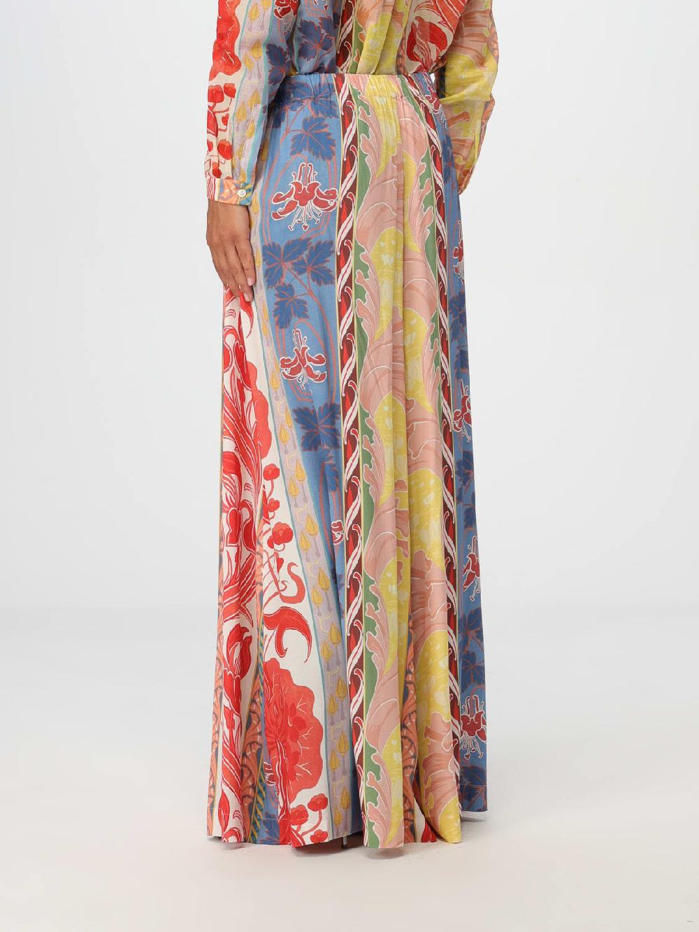 Giglio Pantalone Etro In Viscosa Stampato