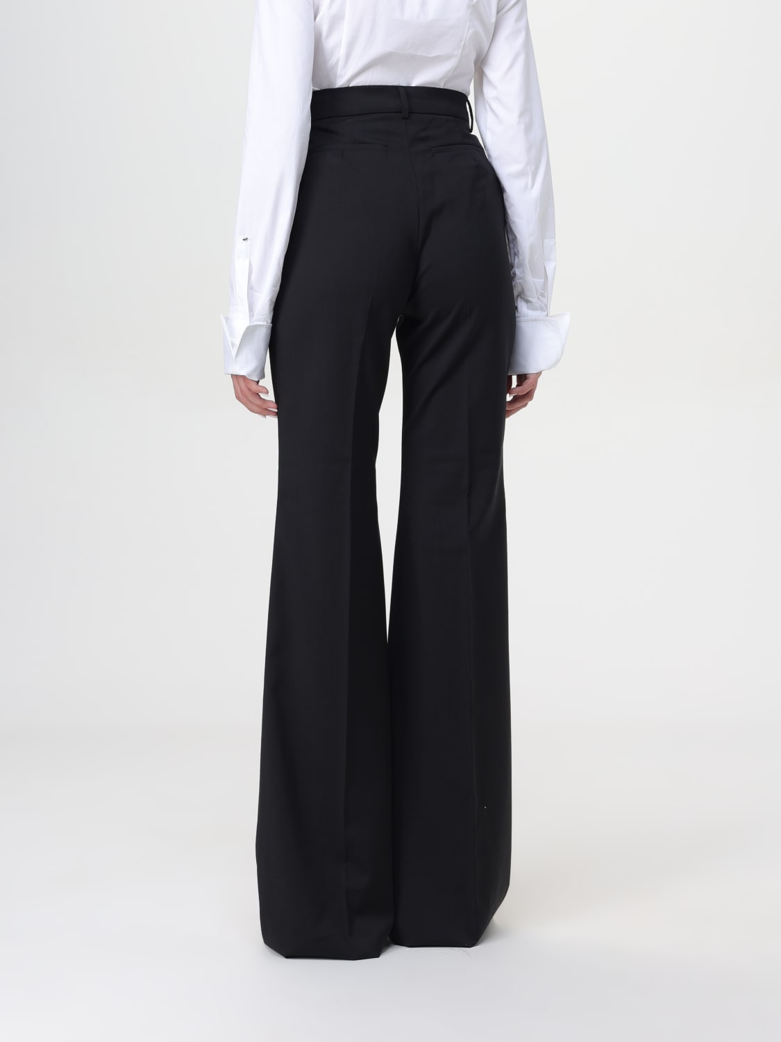 Giglio Pantalone Flare In Lana Stretch Sportmax