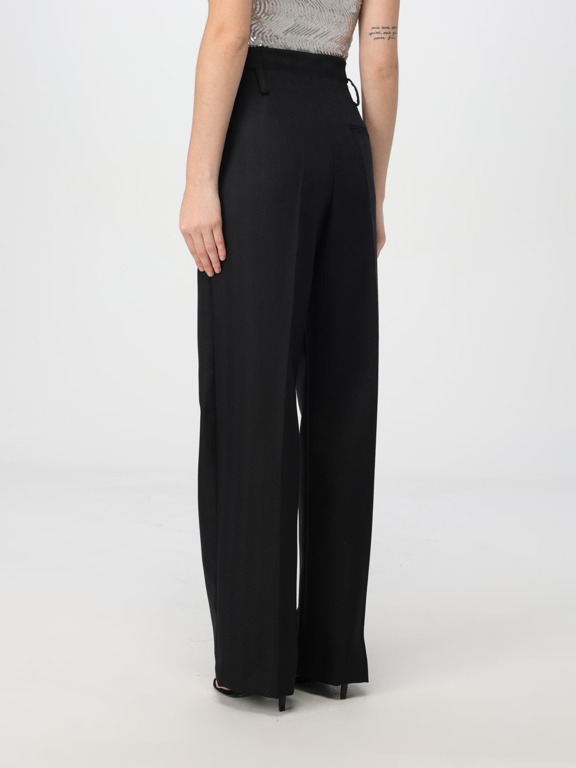 Giglio Pantalone Forte Forte In Lana Vergine