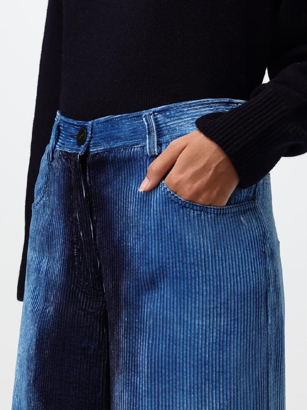 Giglio Pantalone Forte Forte In Velluto A Coste