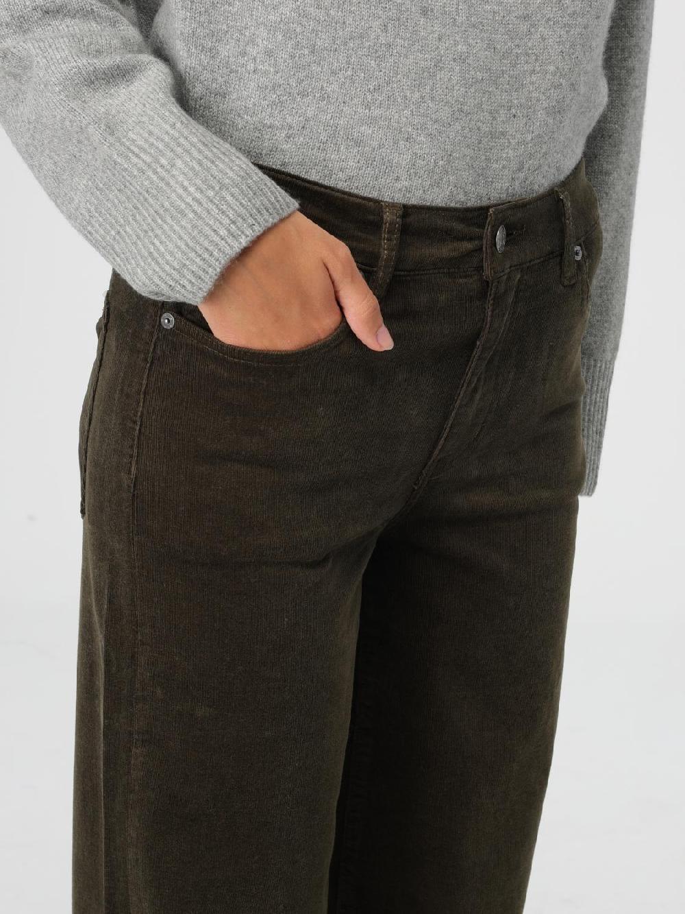Giglio Pantalone Frame In Velluto A Coste