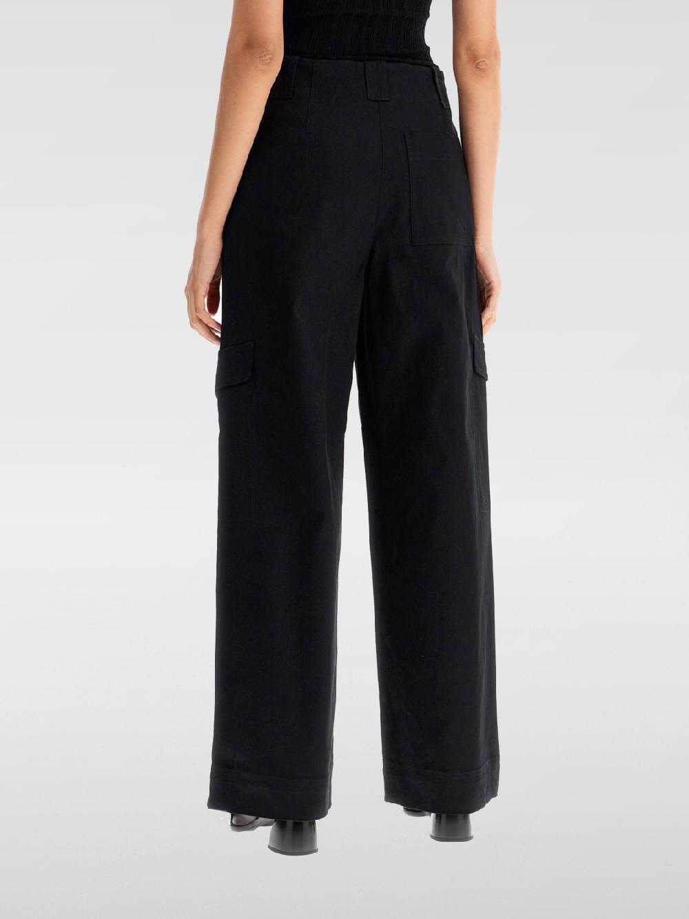 Giglio Pantalone Ganni In Cotone Stretch