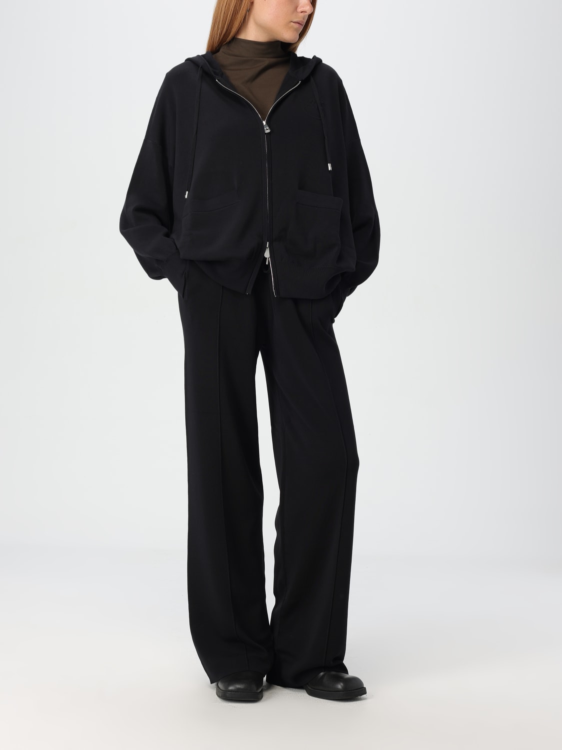 Giglio Pantalone Gardenia Pinko In Misto Cotone