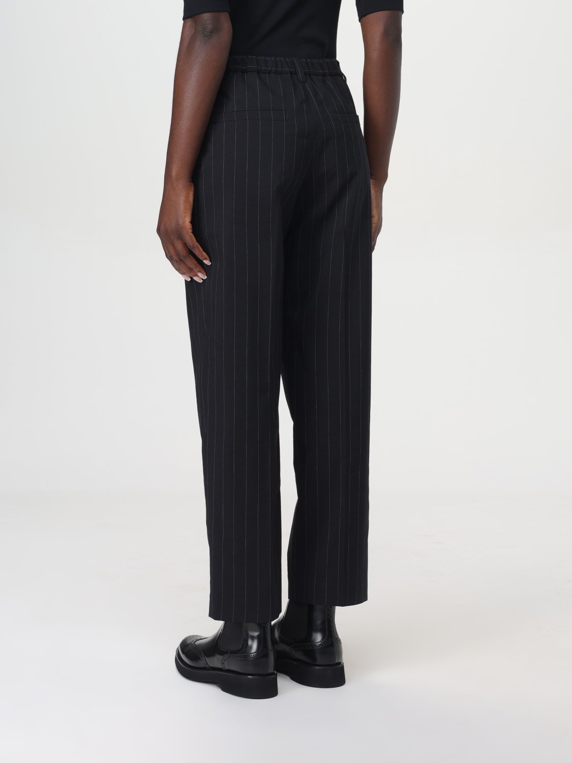 Giglio Pantalone Gessato Brunello Cucinelli