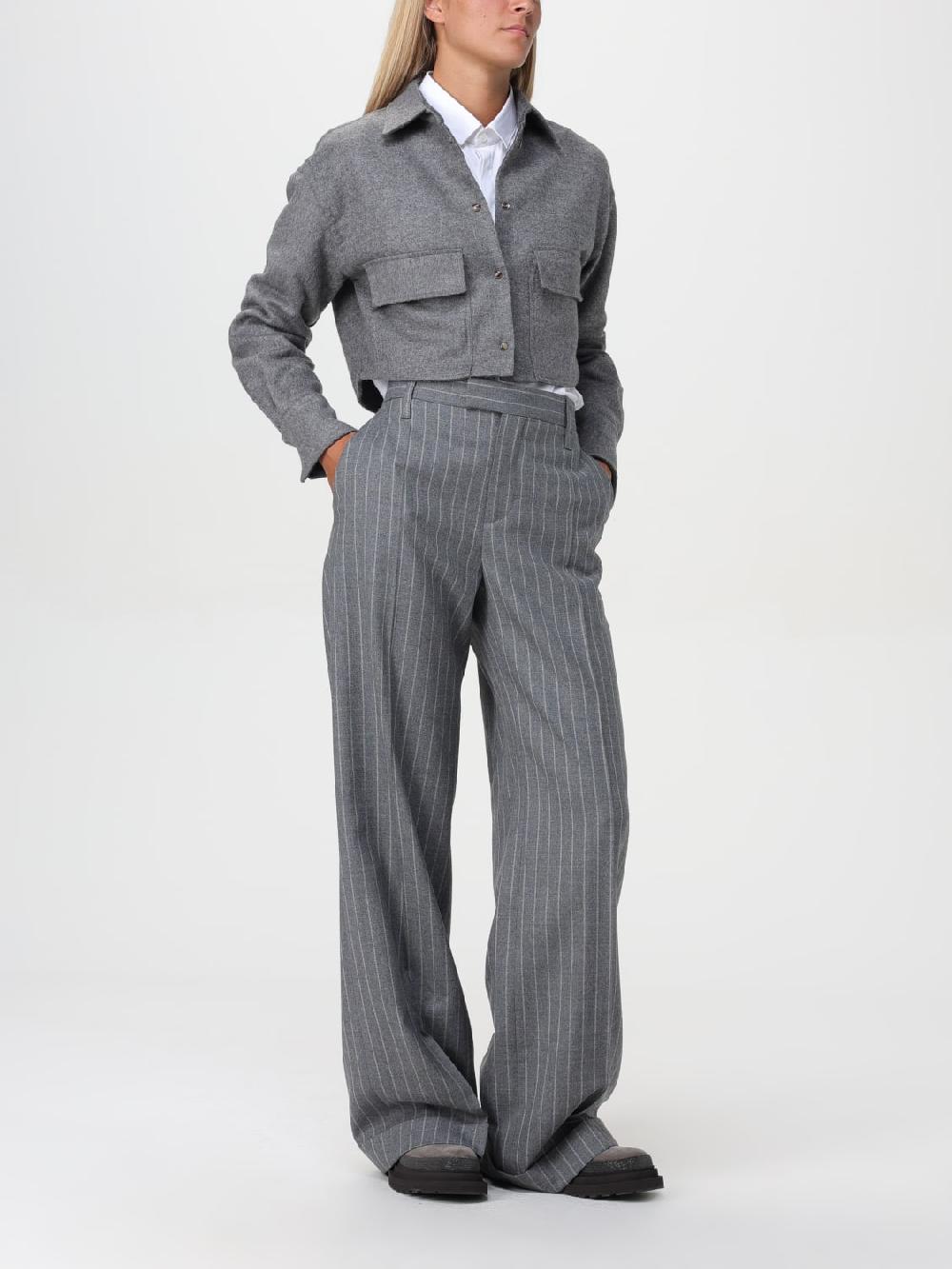 Giglio Pantalone Gessato Brunello Cucinelli