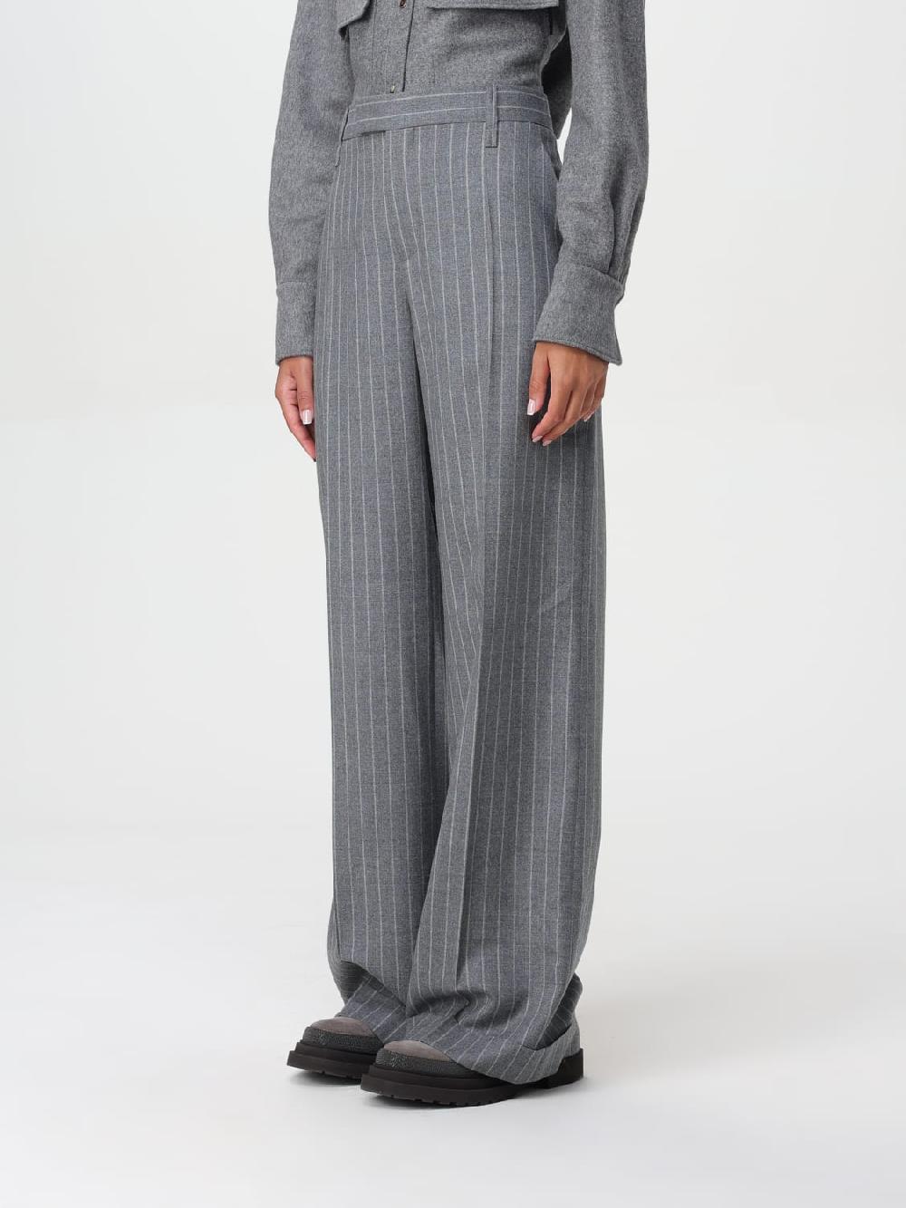 Giglio Pantalone Gessato Brunello Cucinelli