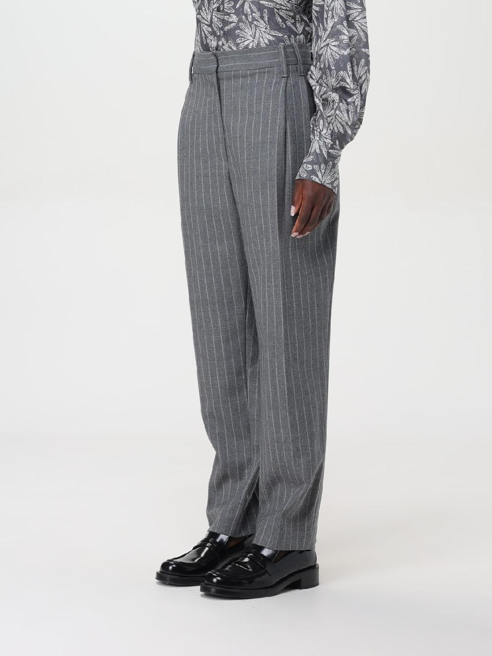 Giglio Pantalone Gessato Brunello Cucinelli