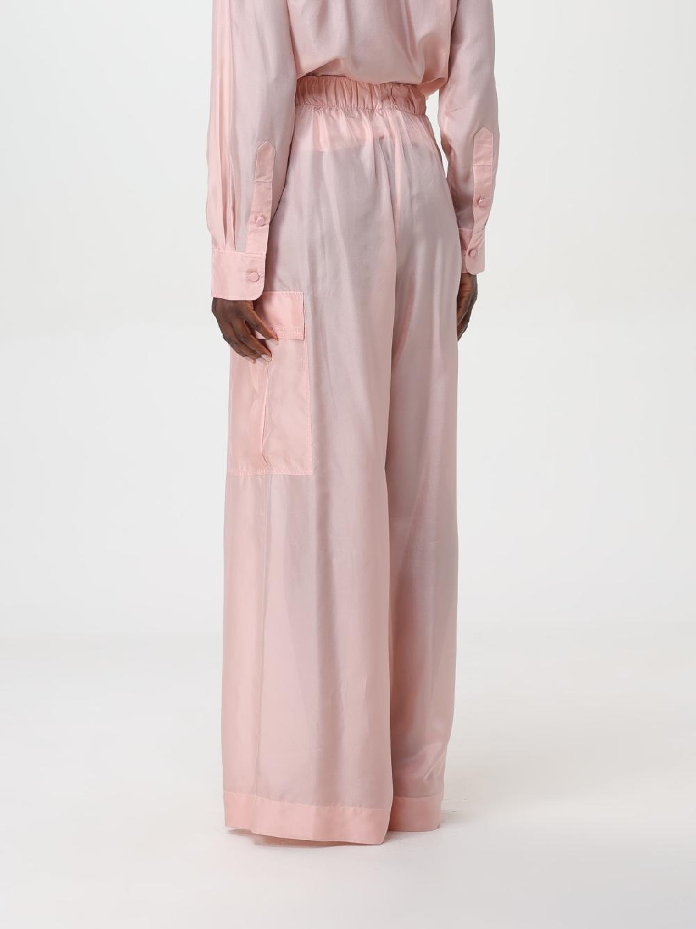 Giglio Pantalone Halliday Zimmermann In Seta