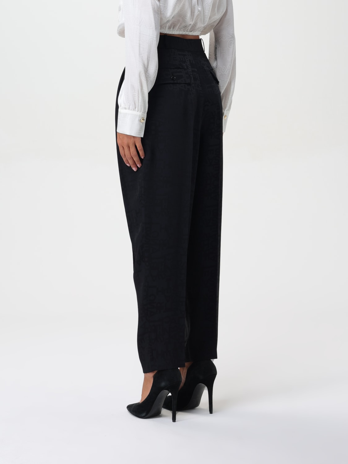 Giglio Pantalone In Crepe Elisabetta Franchi