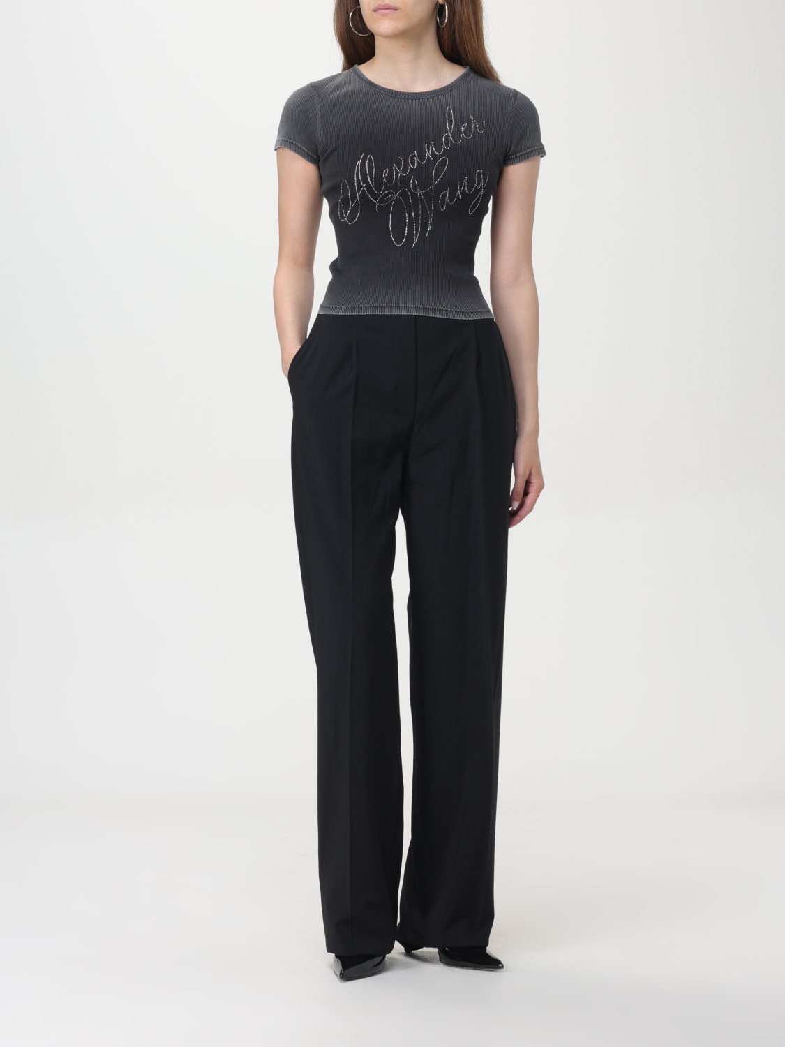 Giglio Pantalone In Lana Alexander Wang