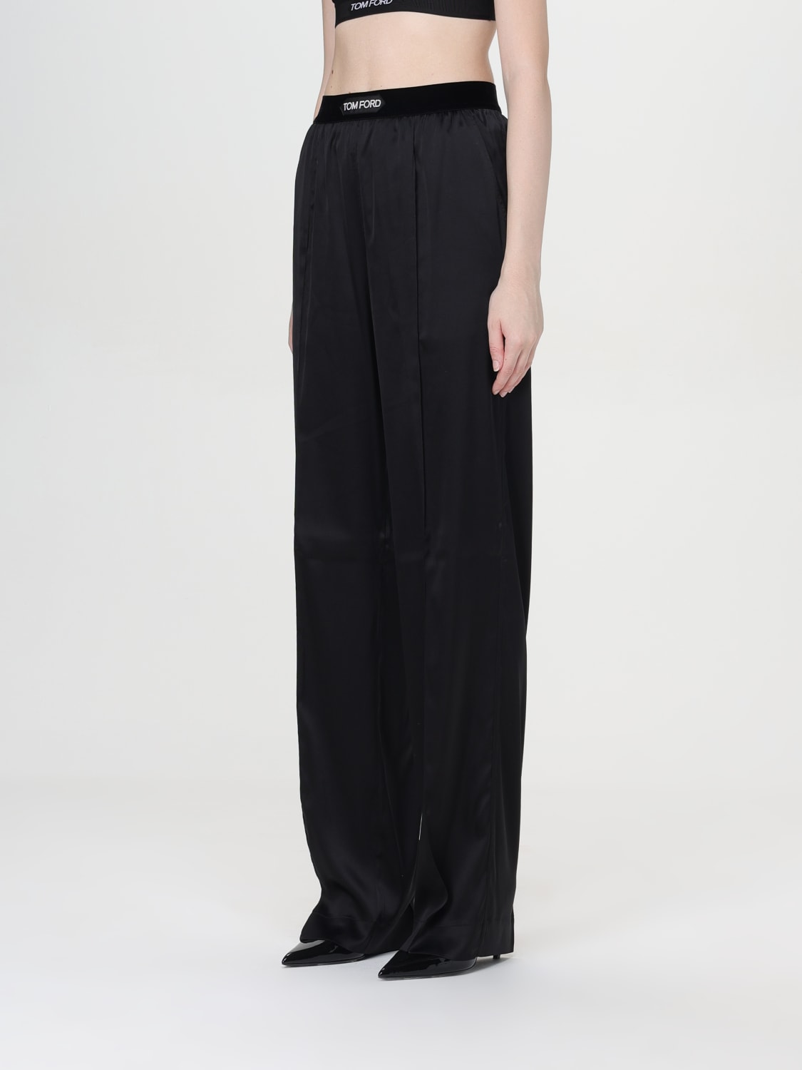 Giglio Pantalone In Misto Seta Tom Ford