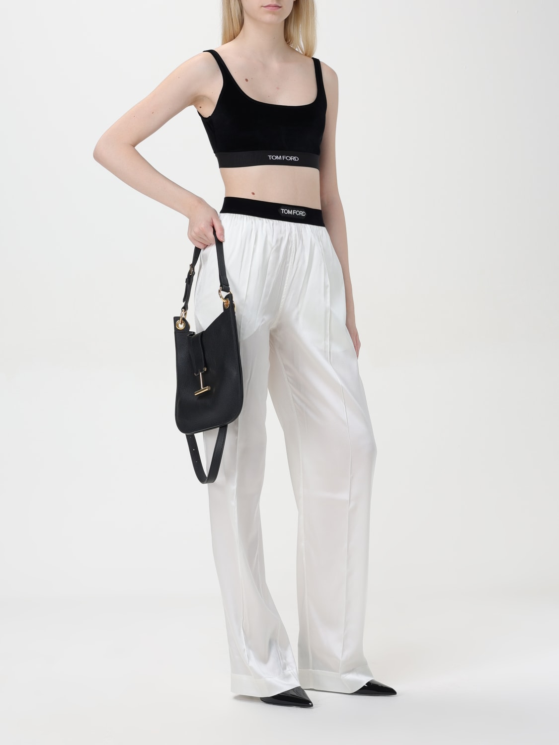 Giglio Pantalone In Misto Seta Tom Ford