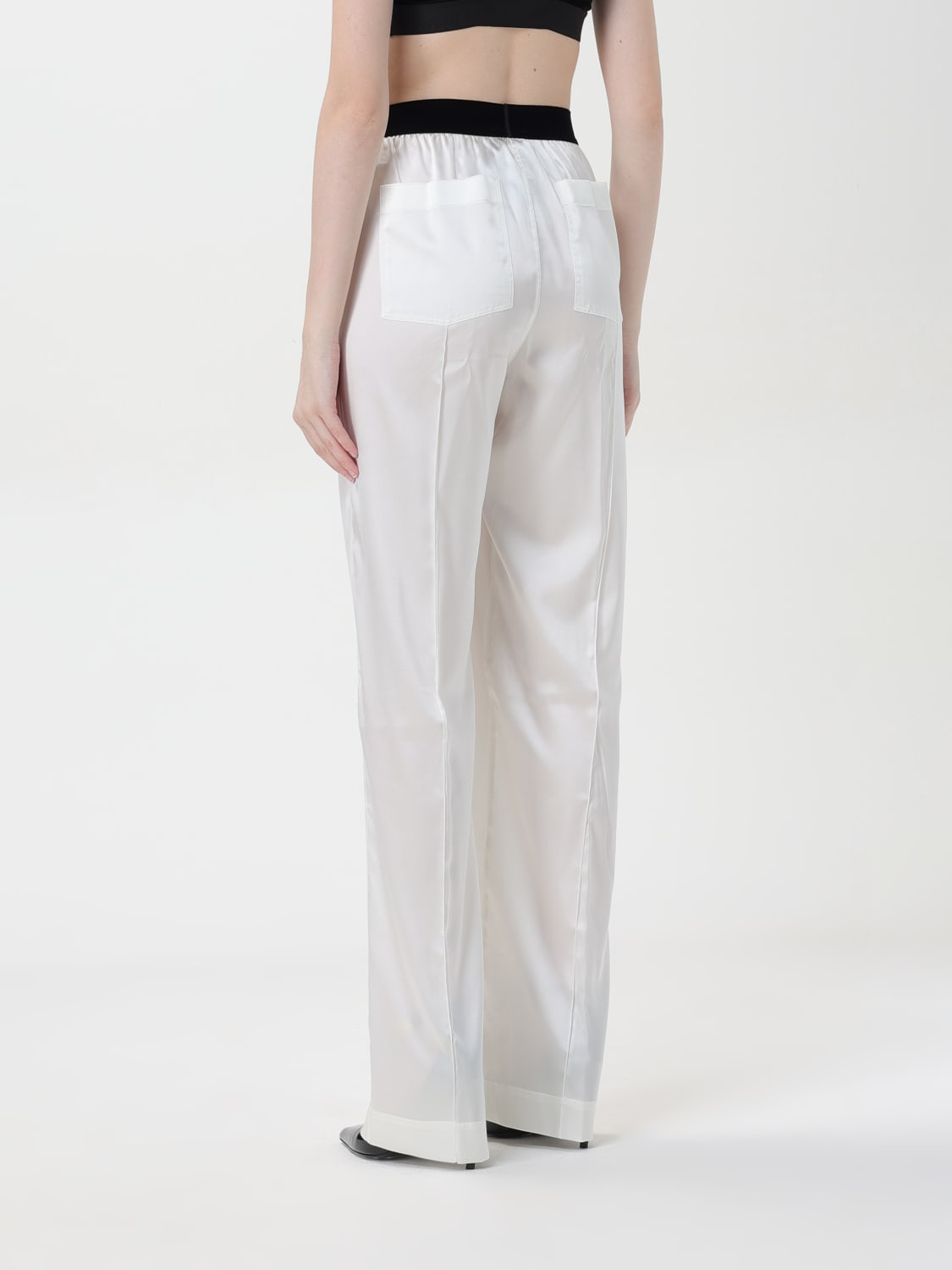 Giglio Pantalone In Misto Seta Tom Ford