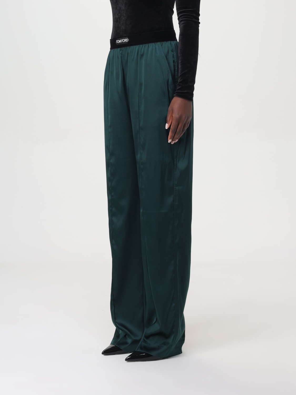 Giglio Pantalone In Misto Seta Tom Ford