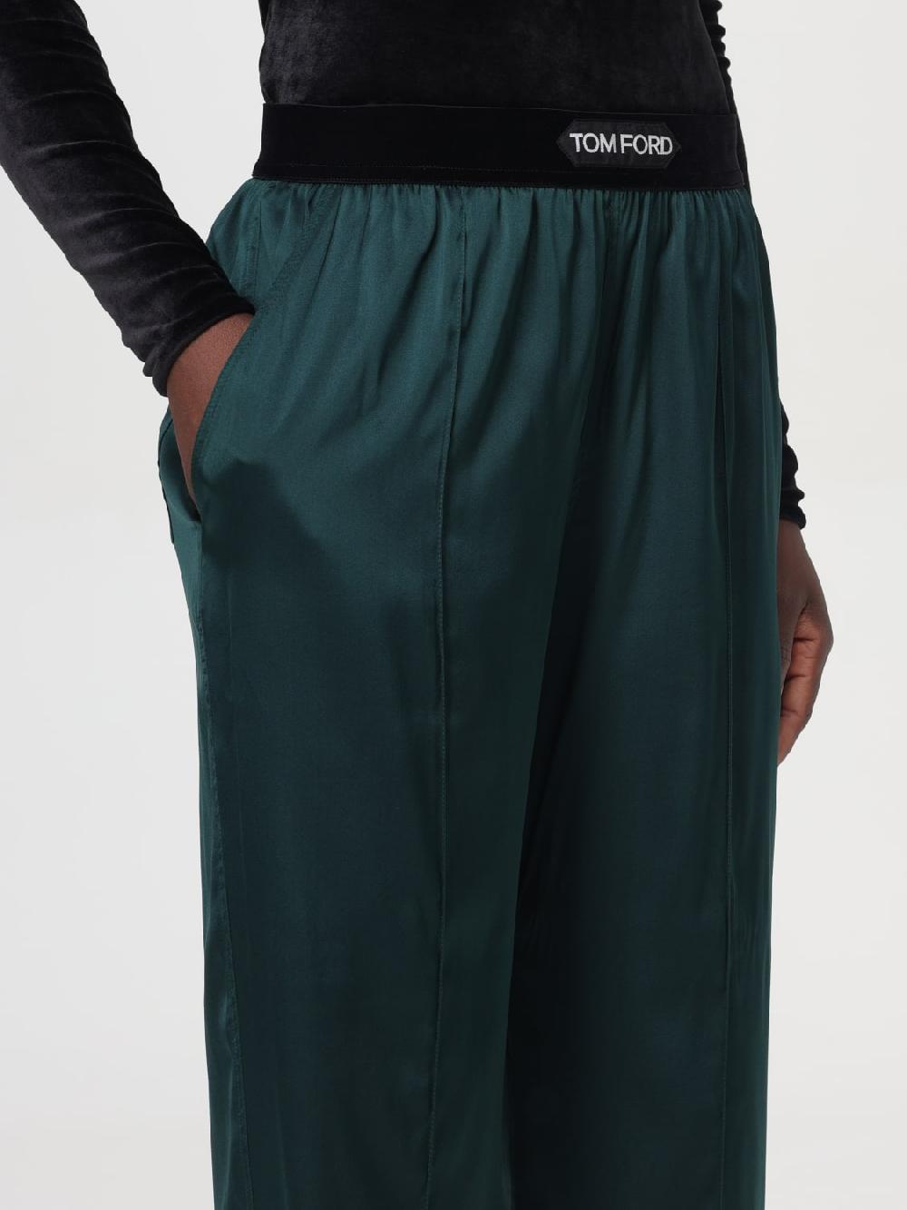 Giglio Pantalone In Misto Seta Tom Ford