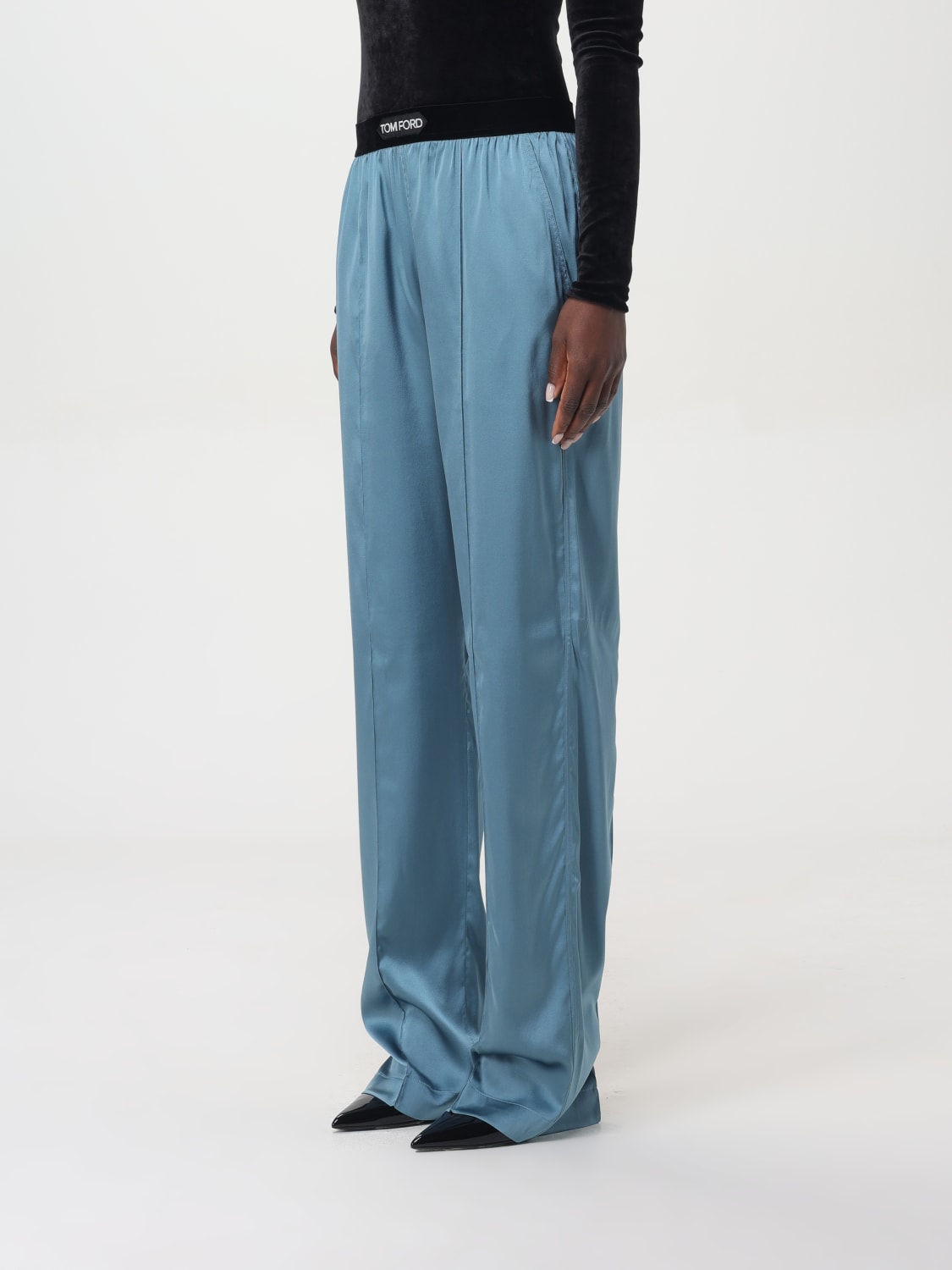 Giglio Pantalone In Misto Seta Tom Ford