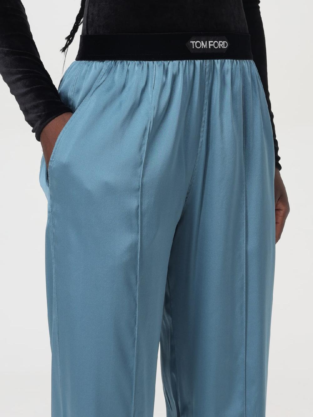 Giglio Pantalone In Misto Seta Tom Ford