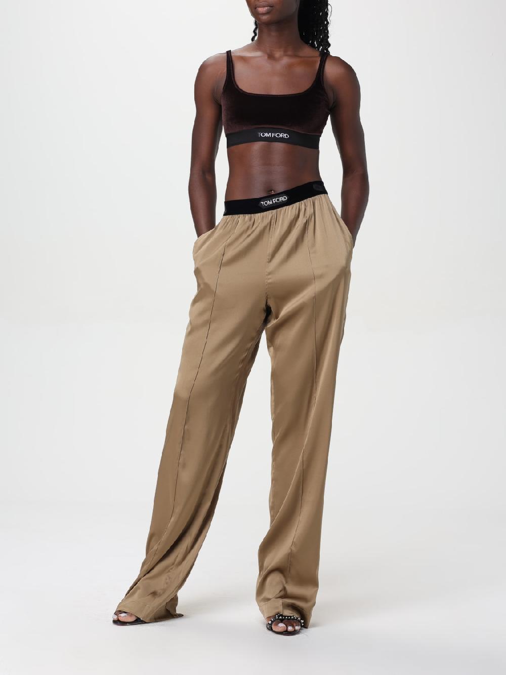 Giglio Pantalone In Misto Seta Tom Ford