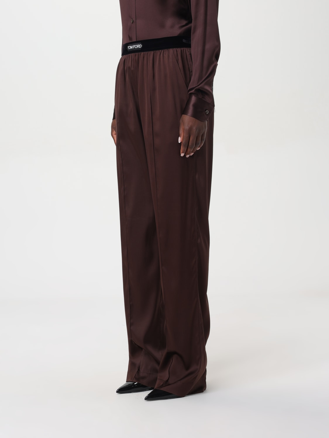 Giglio Pantalone In Misto Seta Tom Ford