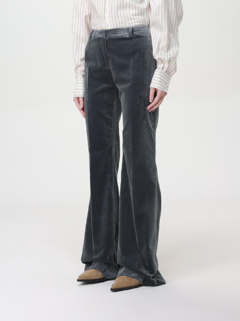 Giglio Pantalone In Velluto A Zampa Etro