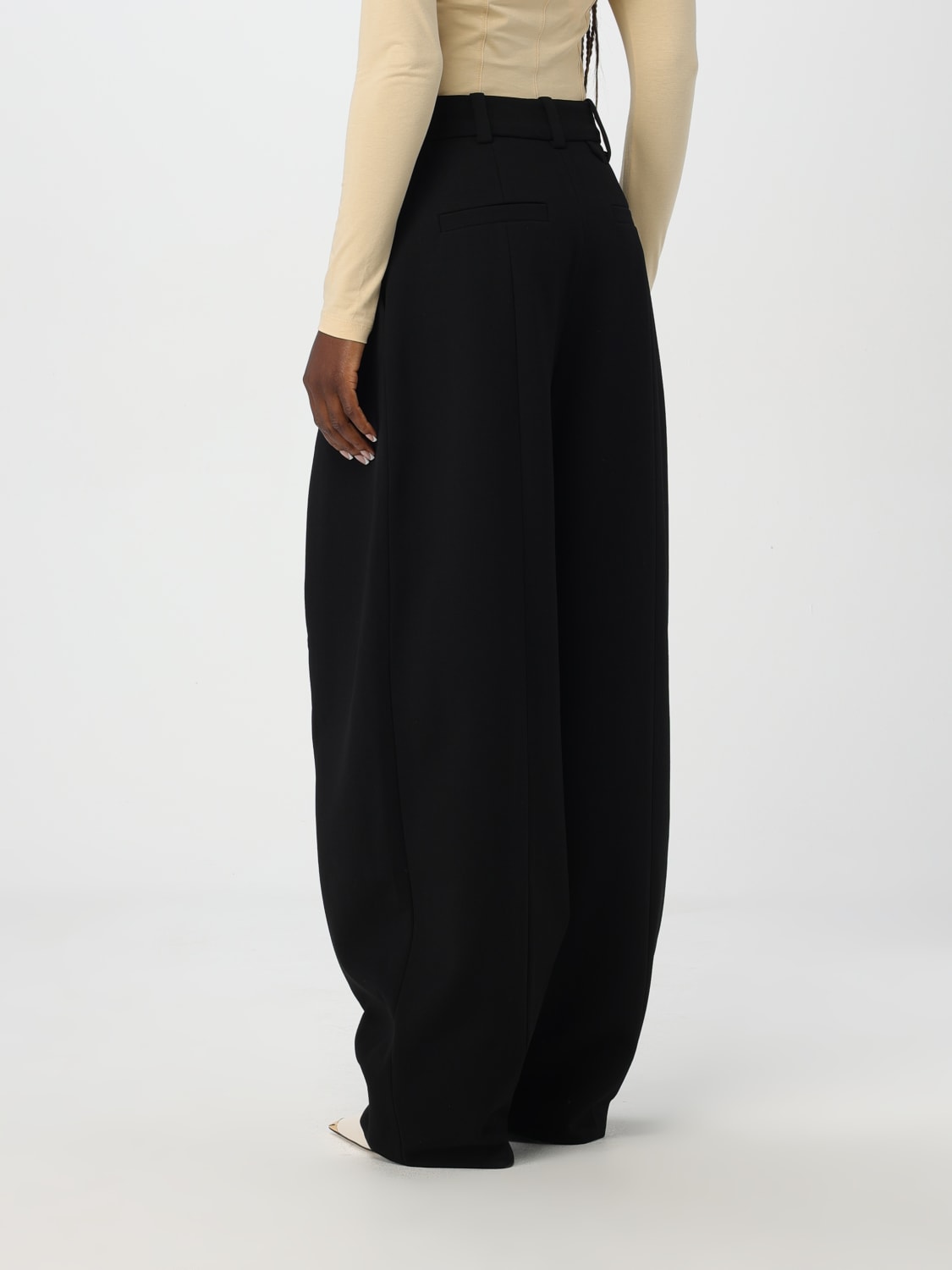 Giglio Pantalone Jacquemus In Cotone Stretch