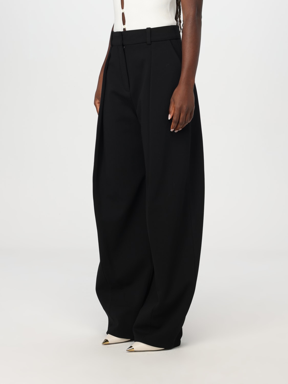 Giglio Pantalone Jacquemus In Misto Viscosa