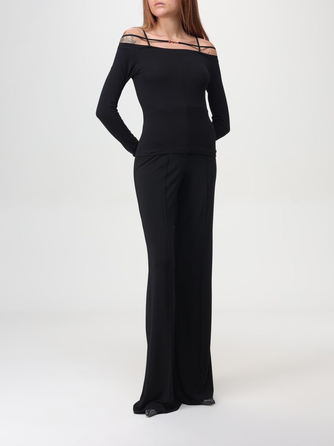 Giglio Pantalone Jacquemus In Viscosa