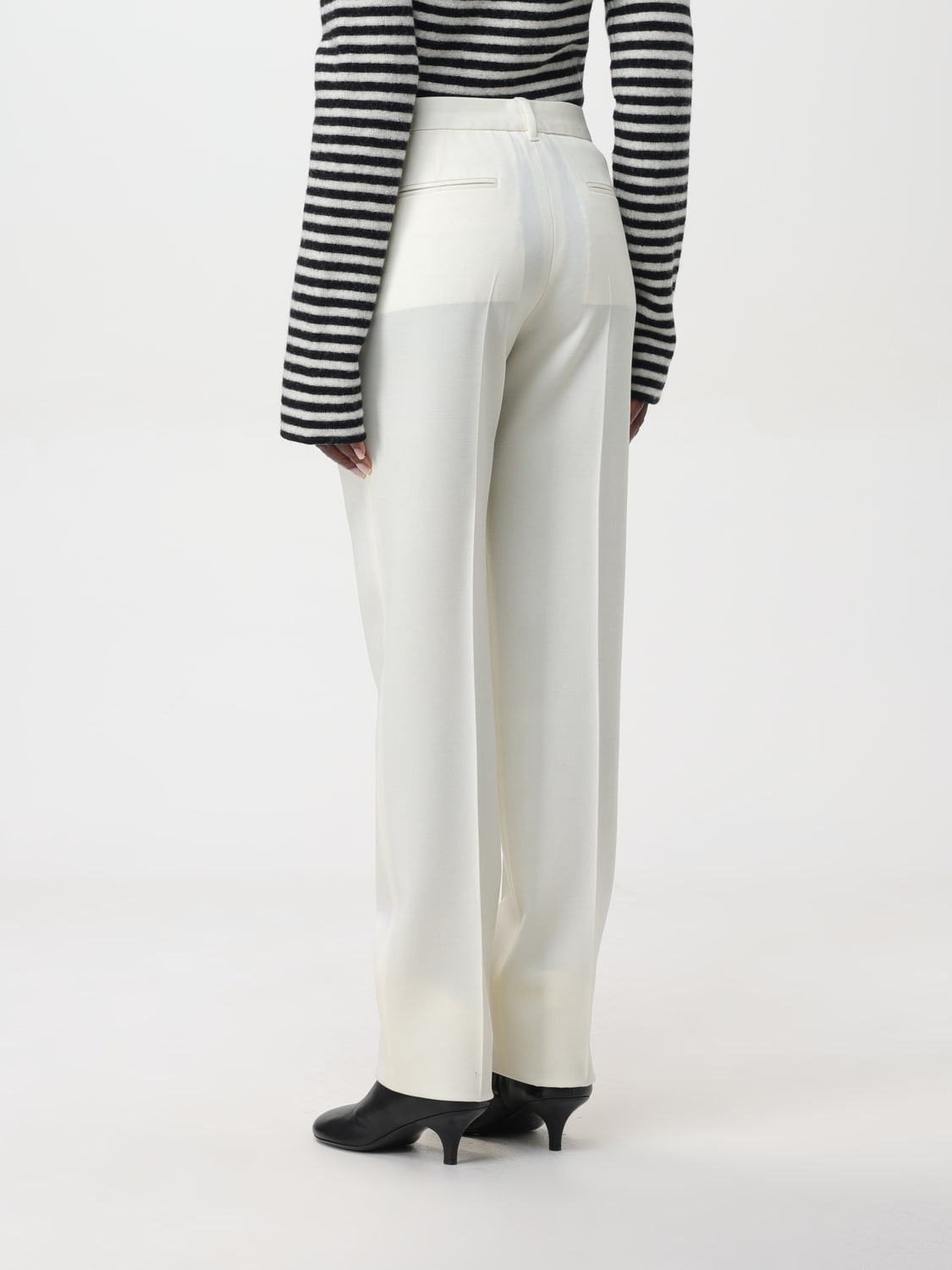 Giglio Pantalone Jil Sander In Lana