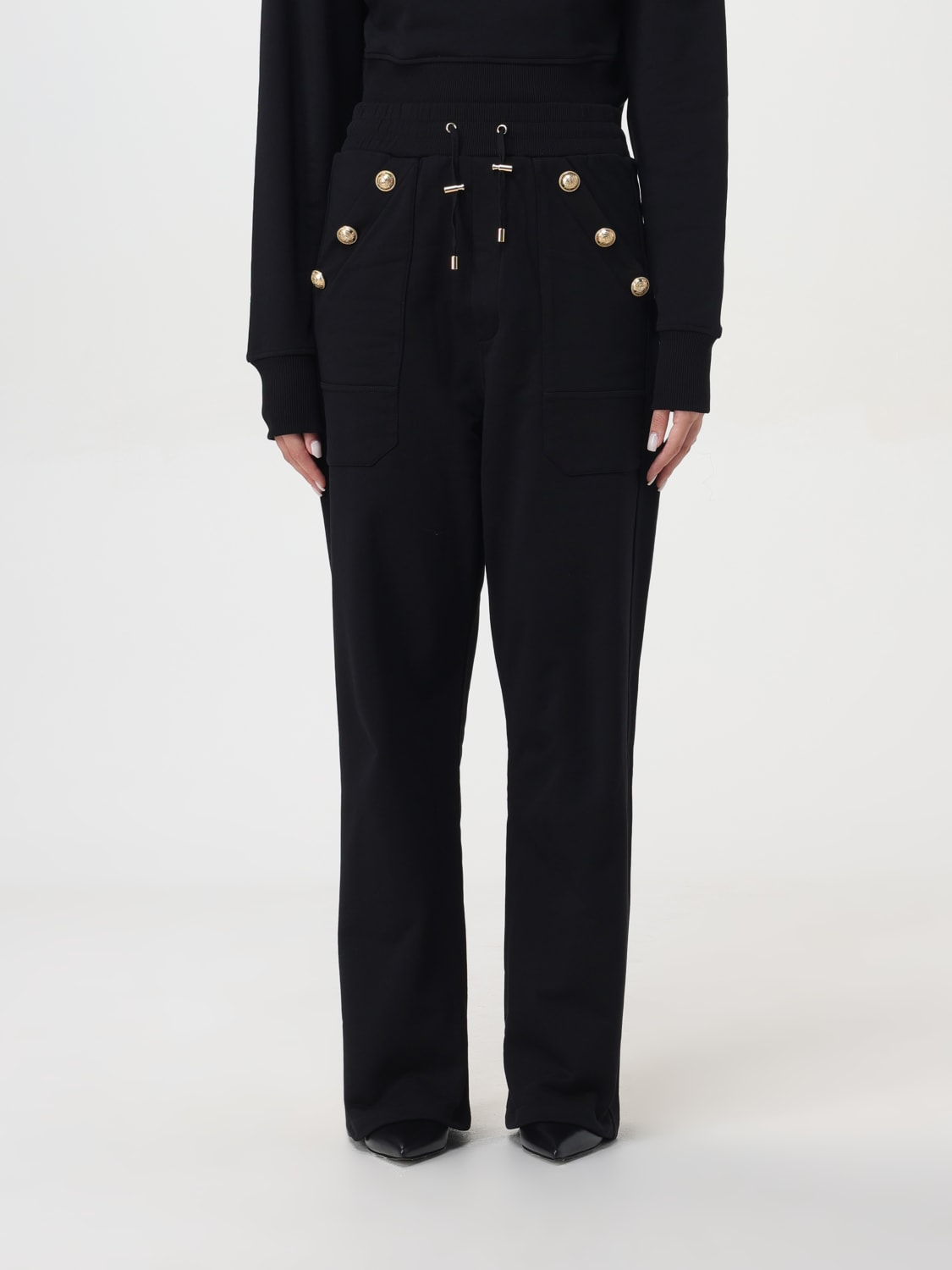 Giglio Pantalone jogging in cotone Balmain