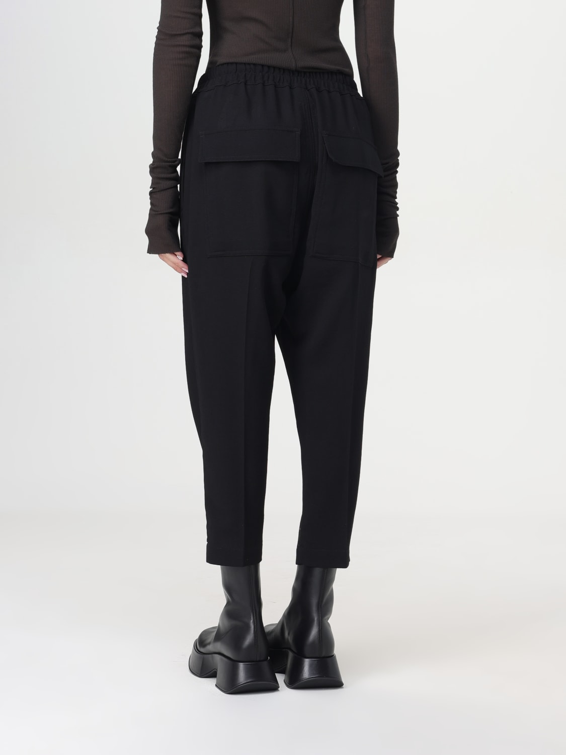 Giglio Pantalone Jogging Rick Owens Astaires Crop