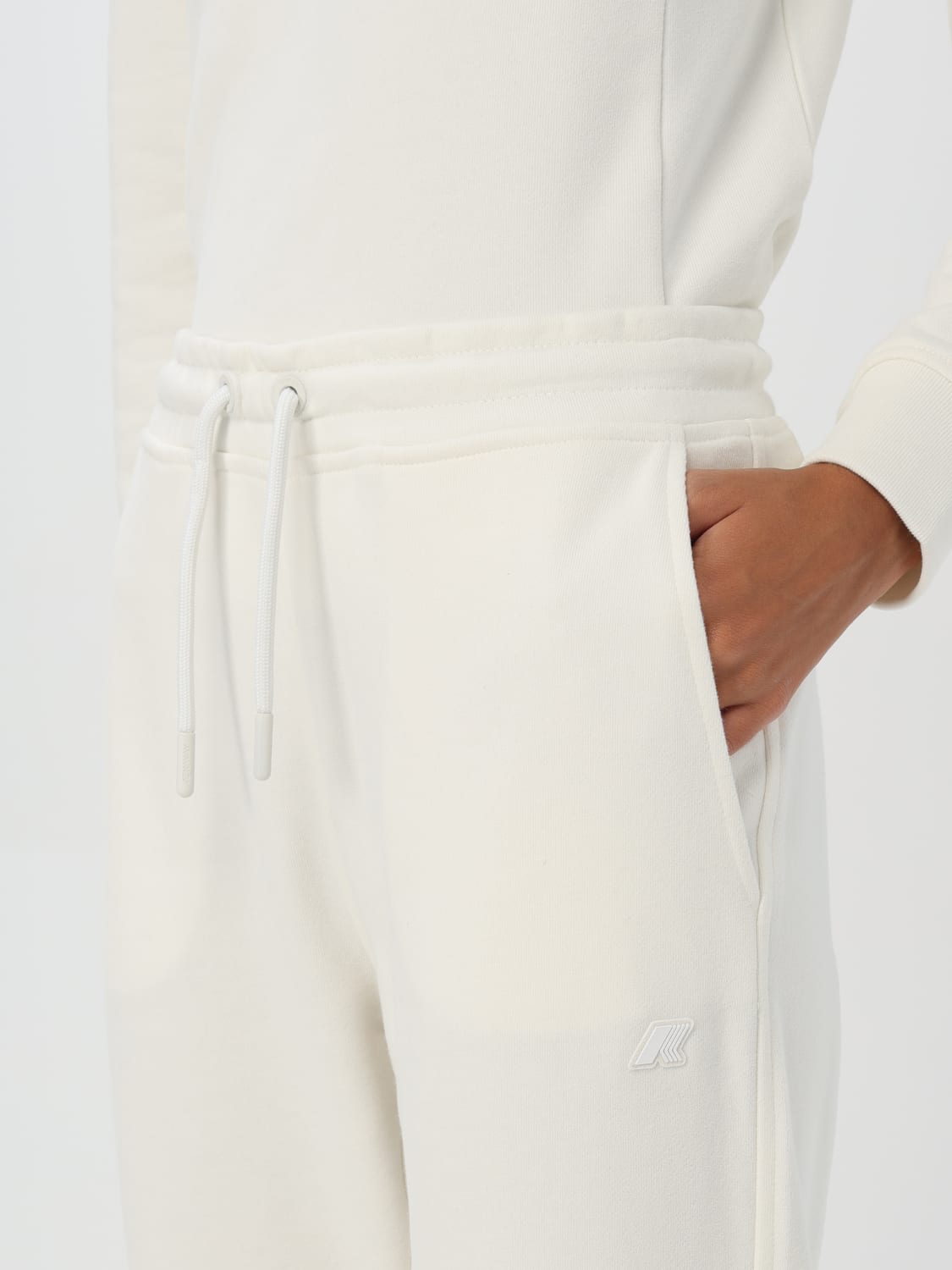 Giglio Pantalone K-Way In Cotone Con Logo