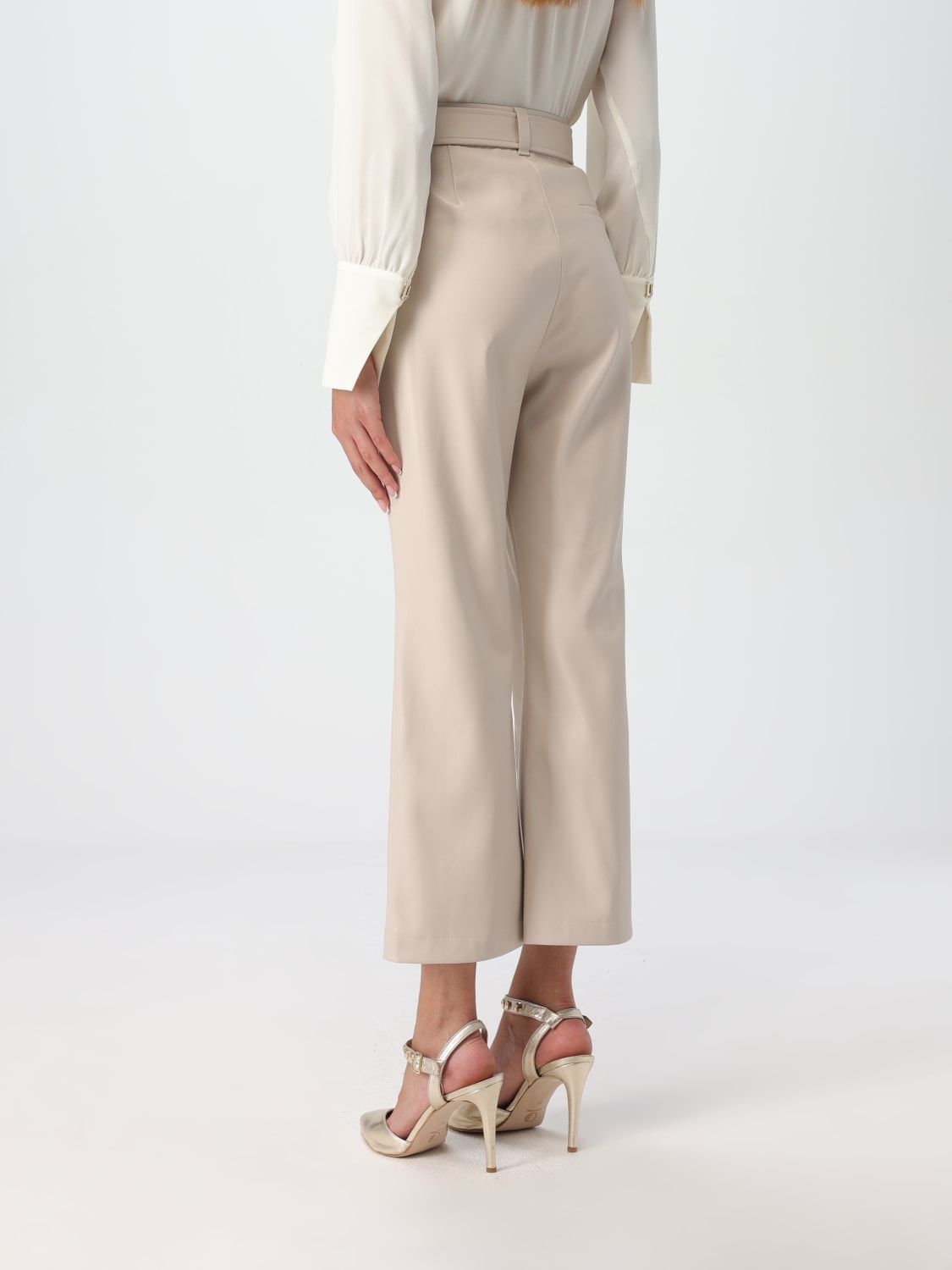 Giglio Pantalone Liu Jo In Pelle Sintetica