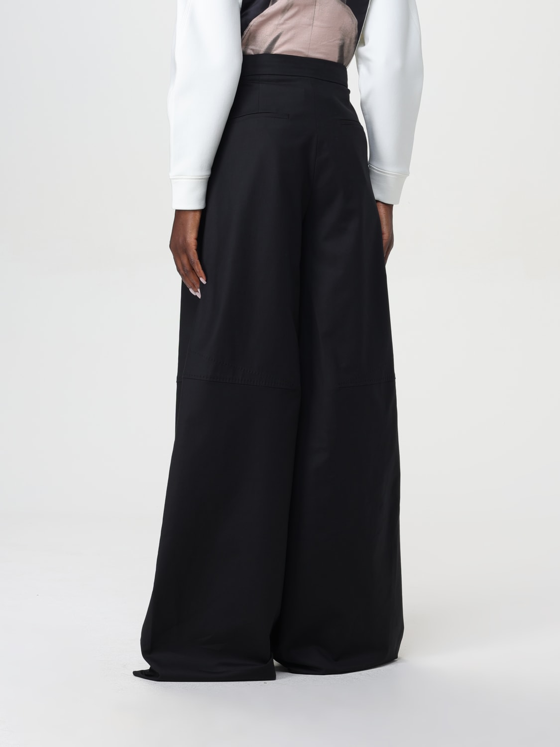 Giglio Pantalone Max Mara In Cotone Stretch