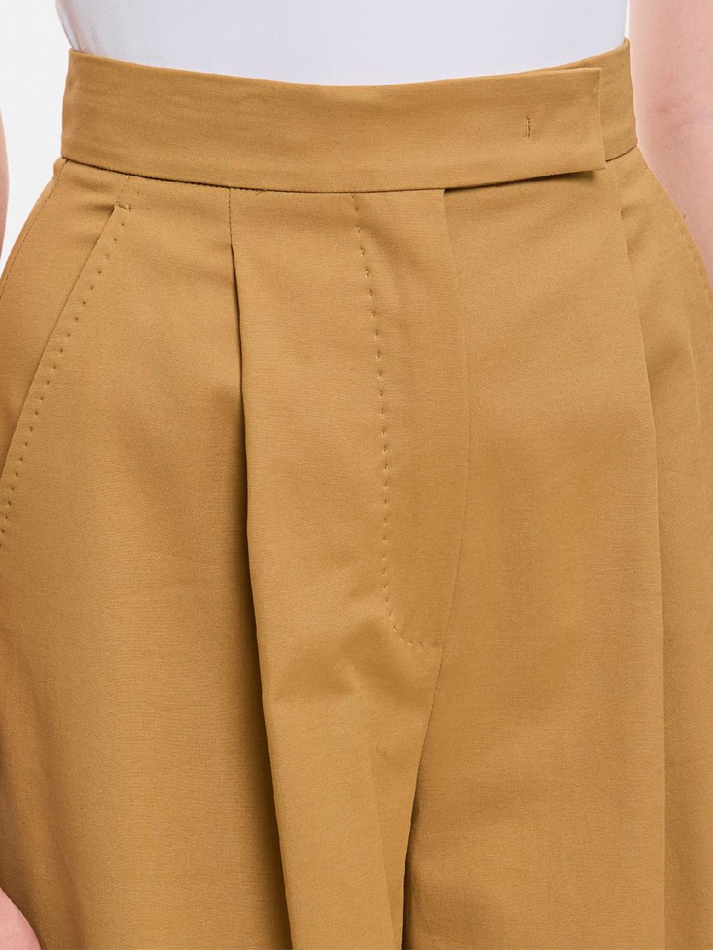 Giglio Pantalone Max Mara In Cotone Stretch