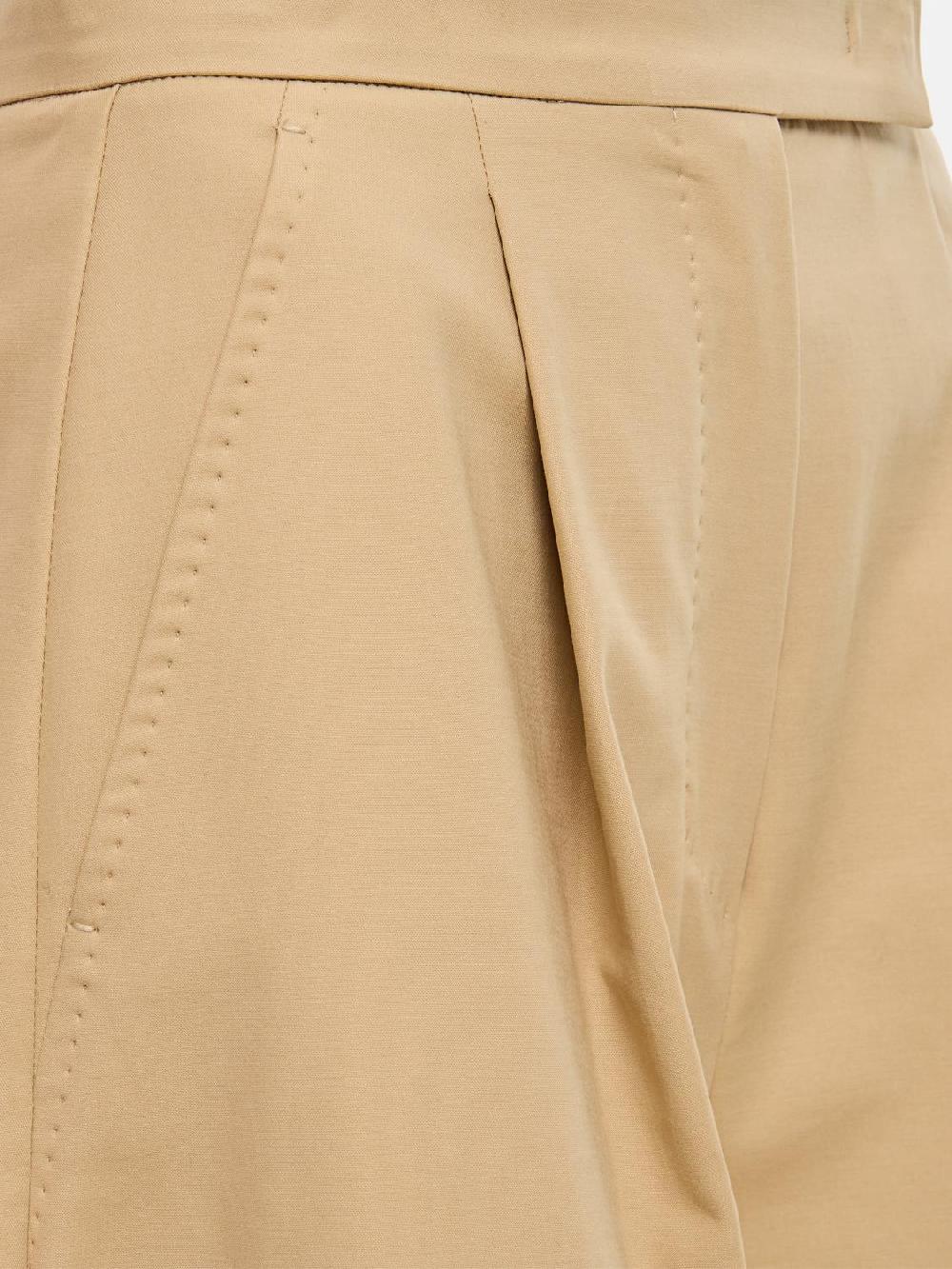 Giglio Pantalone Max Mara In Cotone Stretch
