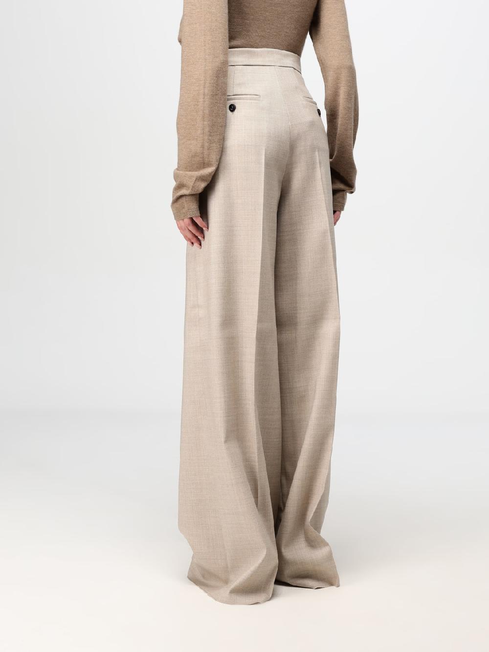 Giglio Pantalone Max Mara In Gabardine