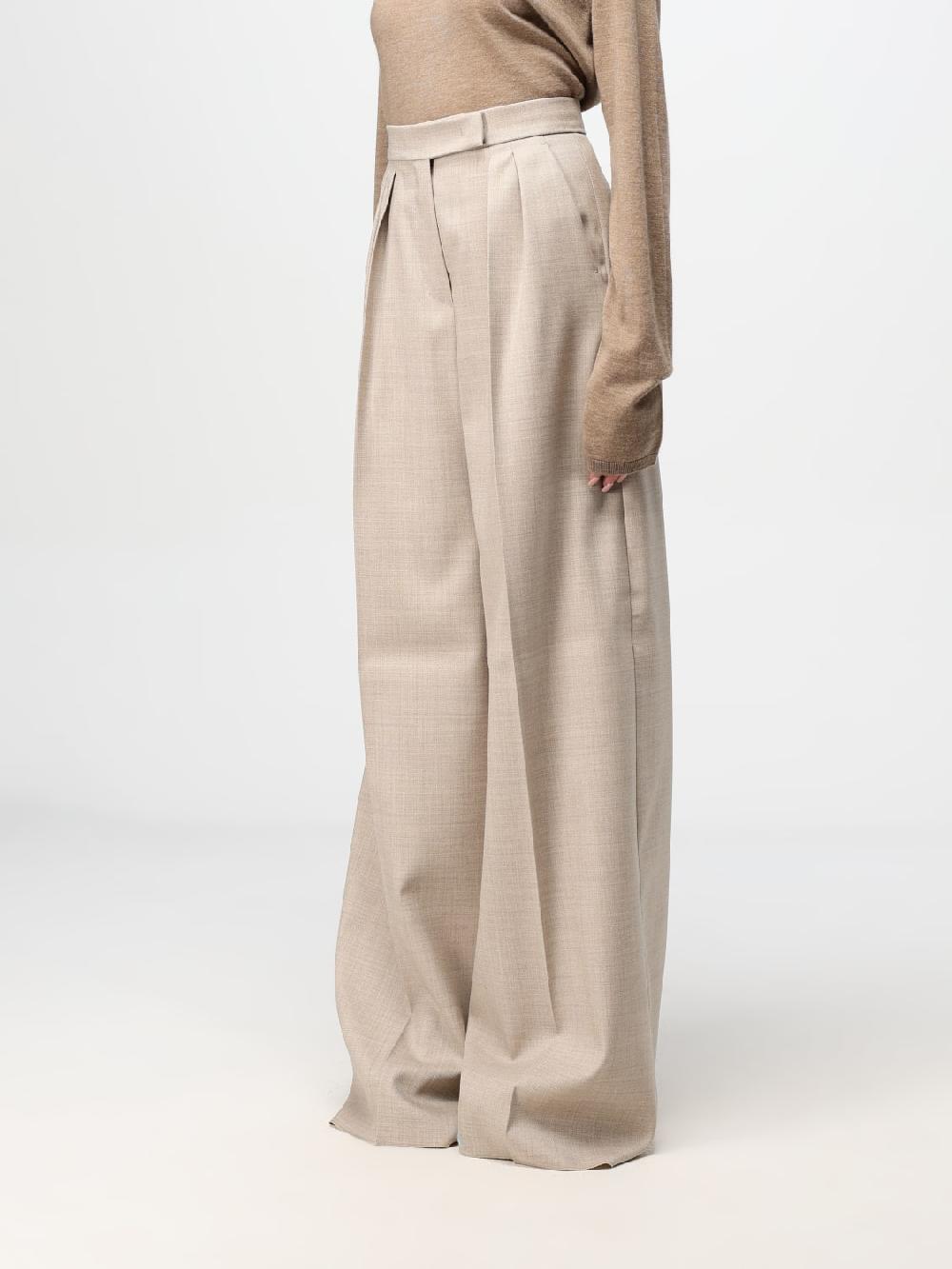 Giglio Pantalone Max Mara In Gabardine