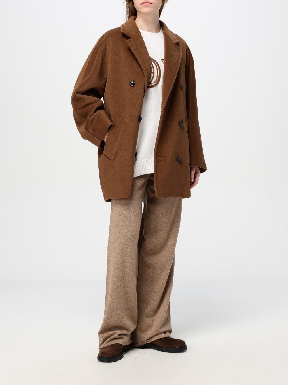 Giglio Pantalone Max Mara In Misto Lana